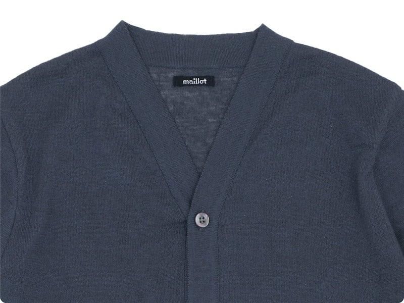 maillot mature summer cardigan CHARCOAL