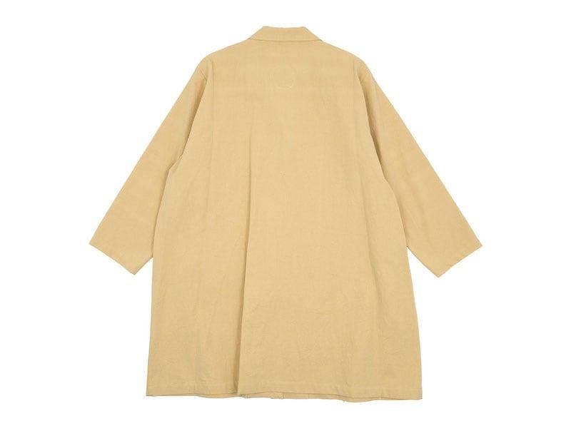 Atelier d'antan Godardʥ Cotton Coat LIGHT BROWN