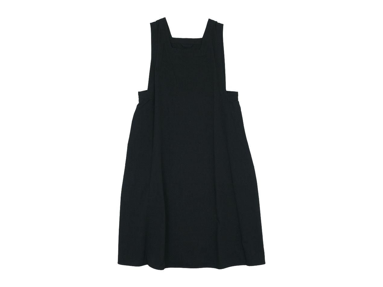 クードルコットンドレスAtelier d'antan Coudres（クードル） Cotton Dress BLACK