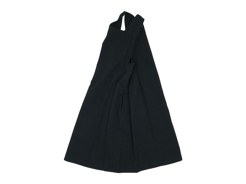 Atelier d'antan Coudresʥɥ Cotton Dress BLACK