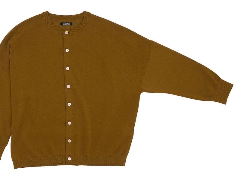 maillot mature w's relax cardigan CAMEL