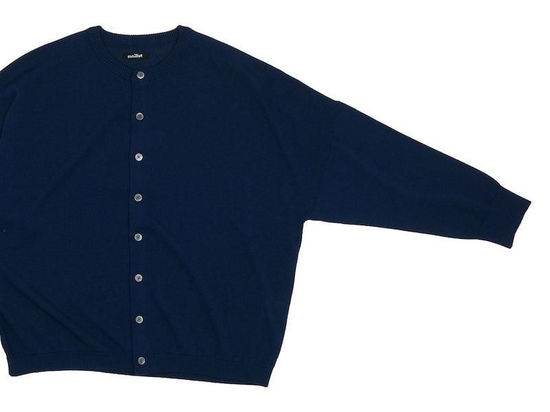 maillot mature w's relax cardigan NAVY