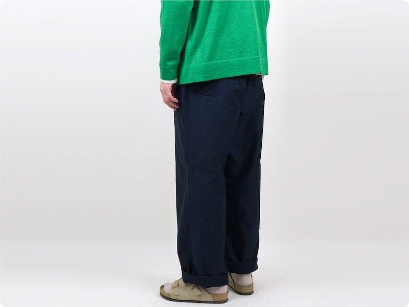 TUKI baker pants 37NAVY BLUE