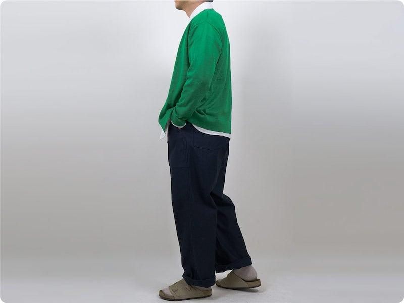 TUKI baker pants 37NAVY BLUE