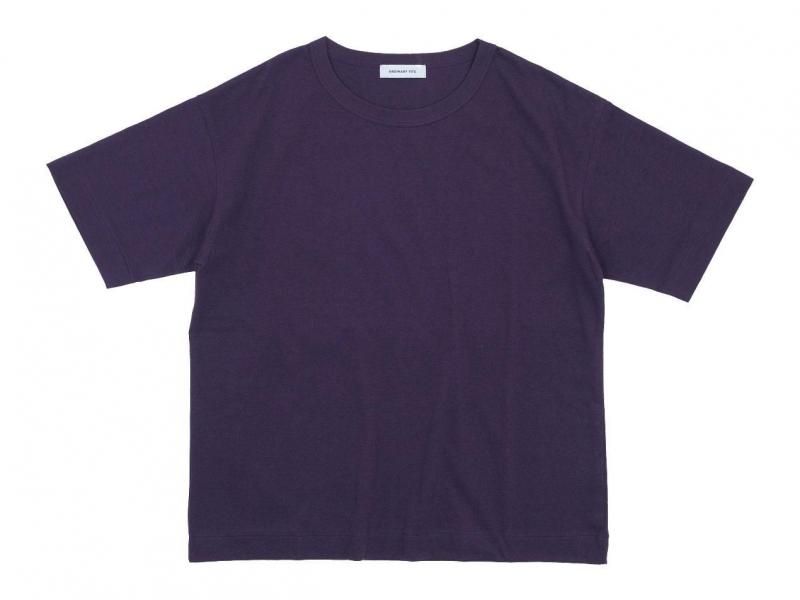 ordinary fits ZIMBABWE SHORT SLEEVE T-SHIRTS PURPLE