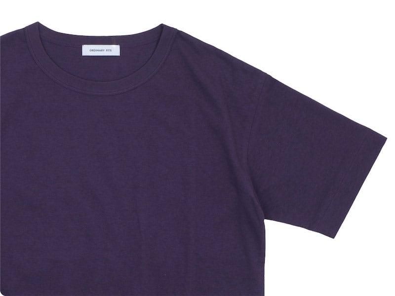 ordinary fits ZIMBABWE SHORT SLEEVE T-SHIRTS PURPLE