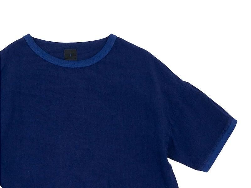 maillot linen shirts Tee NAVY MAS-22120