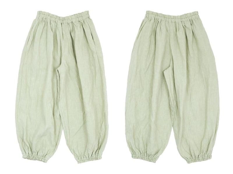 Atelier d'antan Lalouxʥ롼 Linen Pants LIGHT GREEN