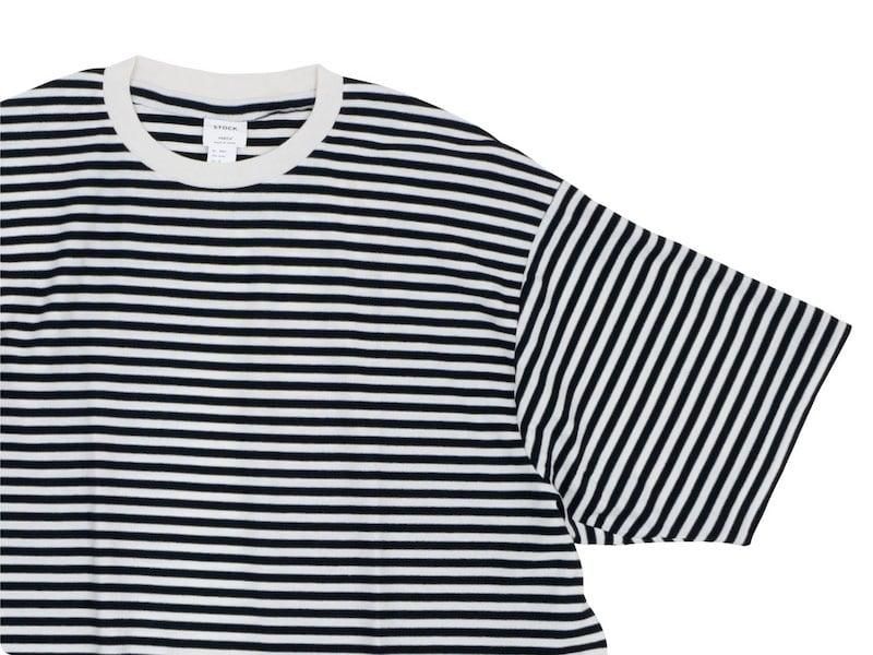 YAECA STOCK Ⱦµ 롼ͥåT ȥ饤 NAVY-ST1̥󥺡