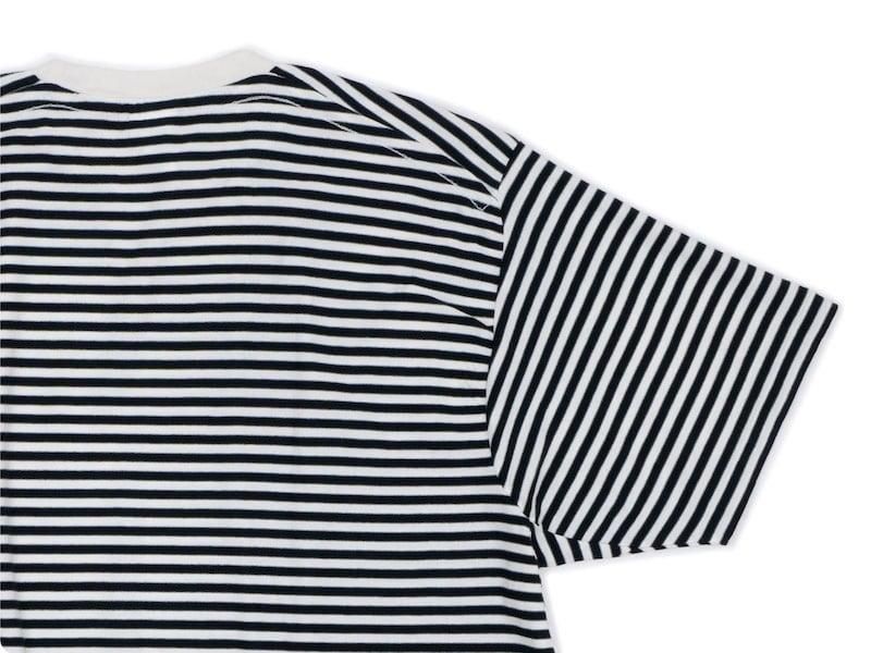 YAECA STOCK Ⱦµ 롼ͥåT ȥ饤 NAVY-ST1̥󥺡
