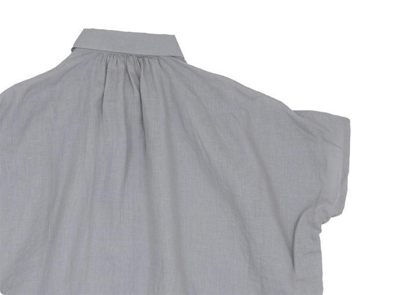 ordinary fits ROUND GATHER SHIRTS GRAY