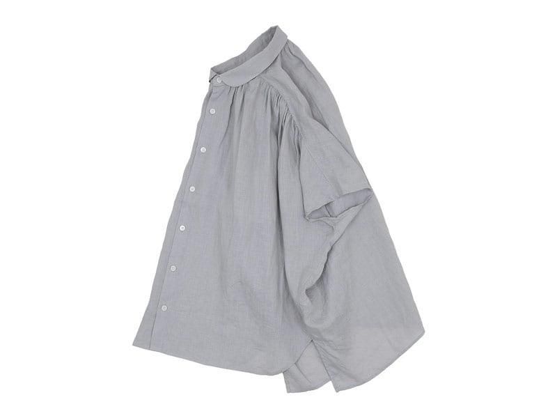 ordinary fits ROUND GATHER SHIRTS GRAY
