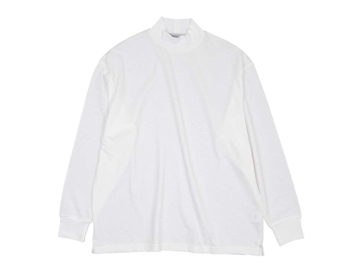 ordinary fits MOCK NECK PULLOVER OFF WHITE