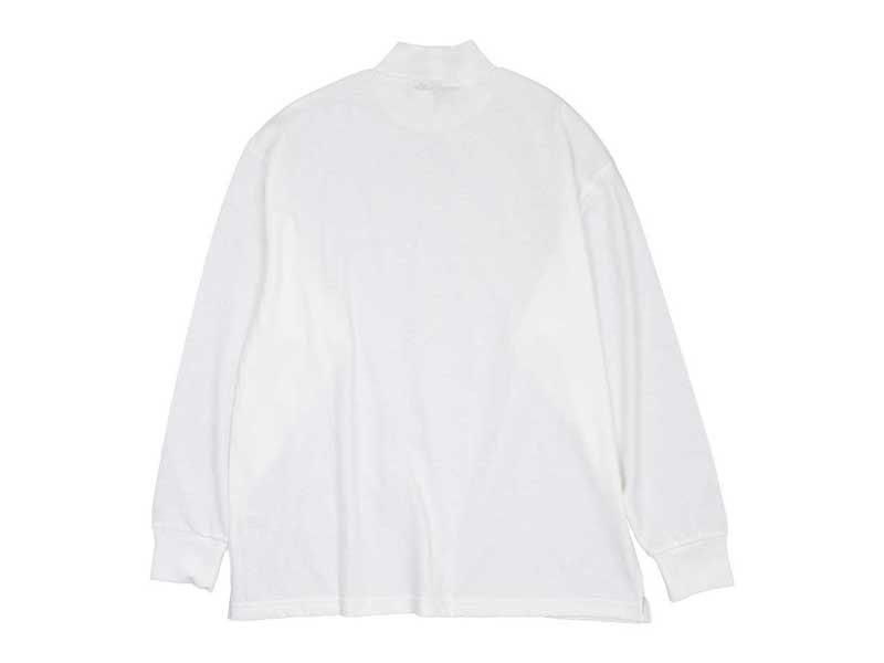 ordinary fits MOCK NECK PULLOVER OFF WHITE
