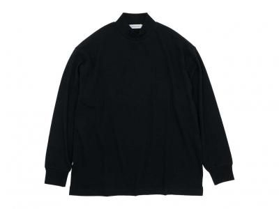 ordinary fits MOCK NECK PULLOVER BLACK