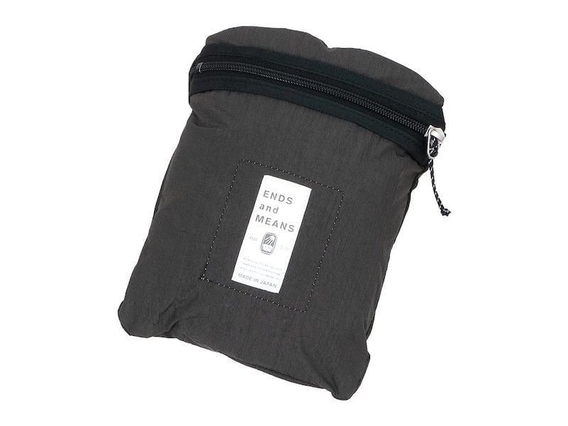 ENDS and MEANS Packable Back Pack AFRICAN BLACK