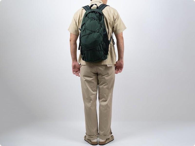ENDS and MEANS Packable Back Pack WOODS GREEN