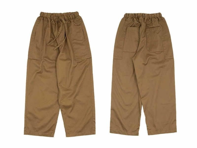 ブランド通販サイトをすべて homspun(ホームスパン) 高密度ウェポンひもワイドパンツ パンツ