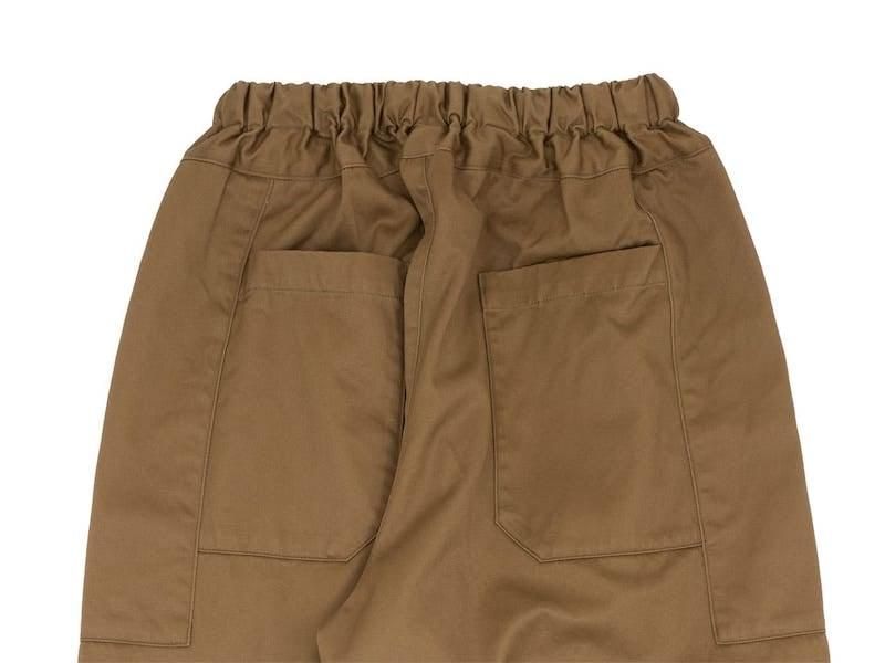 homspun(ホームスパン) 高密度ウェポンひもワイドパンツ