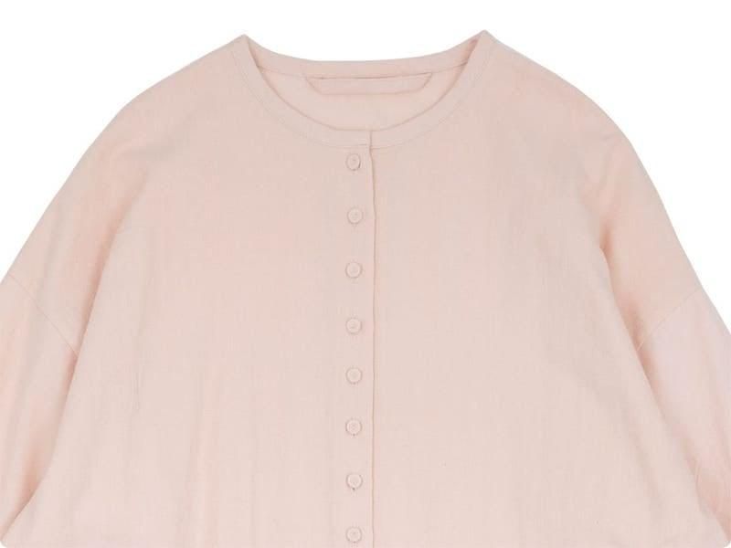Atelier d'antan Vauʥ Cotton Shirts LIGHT PINK