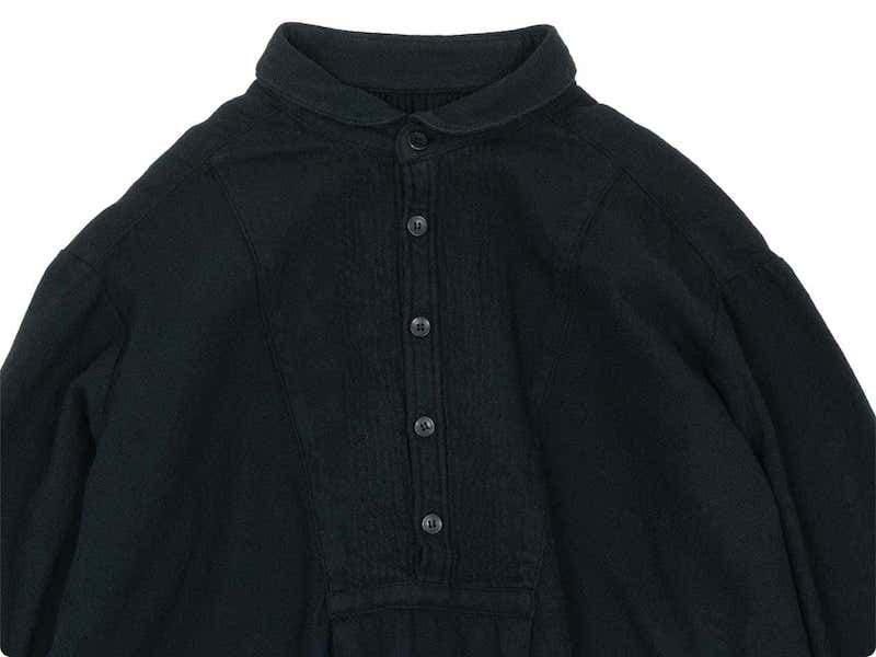 ordinary fits STITCH SHIRTS BLACK