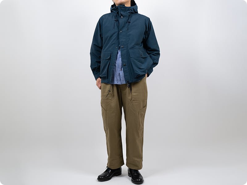 ENDS and MEANS Sanpo Jacket SMOKE NAVY