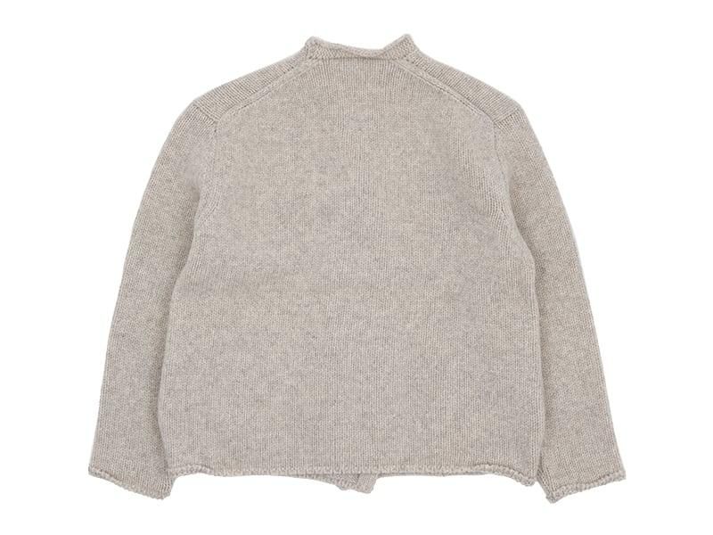 Atelier d'antan Degasʥɥ Wool Knit Cardigan OATMEAL
