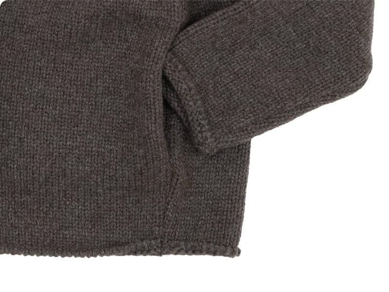 Atelier d'antan Degasʥɥ Wool Knit Cardigan BROWN