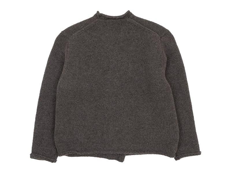 Atelier d'antan Degasʥɥ Wool Knit Cardigan BROWN