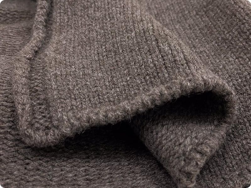 Atelier d'antan Degasʥɥ Wool Knit Cardigan BROWN