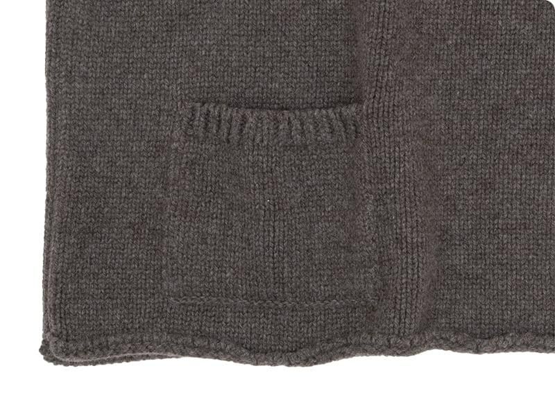 Atelier d'antan Rudeʥ롼ɡ Wool Knit Vest BROWN