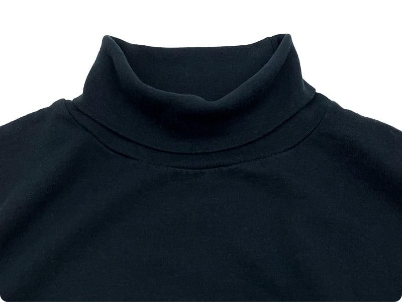 Atelier d'antan PaineʥڥCotton Jersey Turtle BLACK