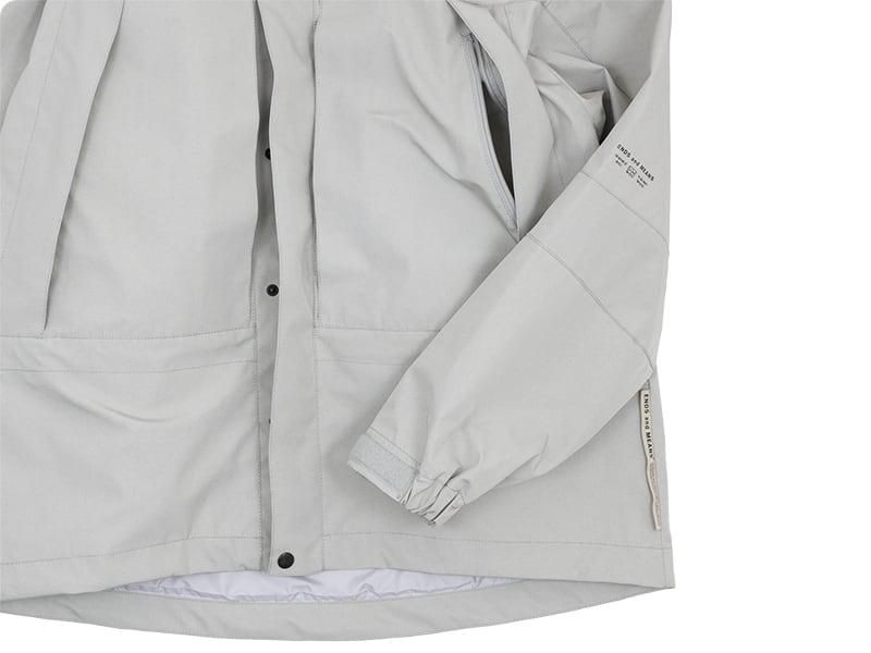 ENDS and MEANS Mountain Parka Moon Gray