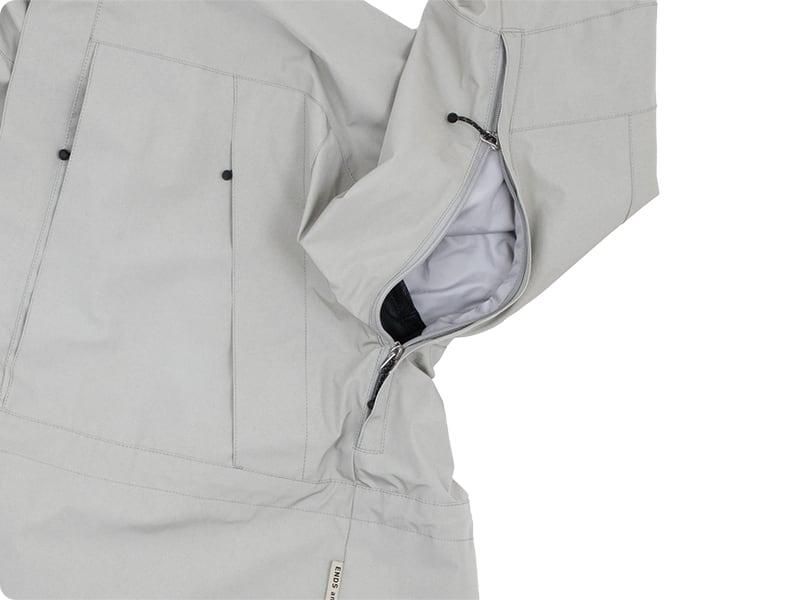 ENDS and MEANS Mountain Parka Moon Gray
