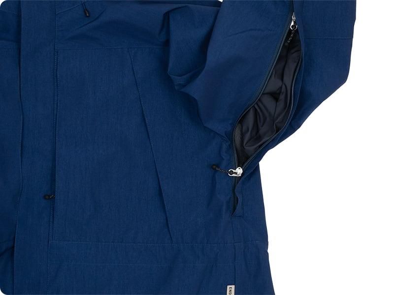 ENDS and MEANS Mountain Parka Deep Sea