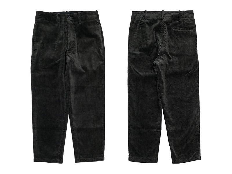 TUKI s/s slim trousers corduroy 04O.D.