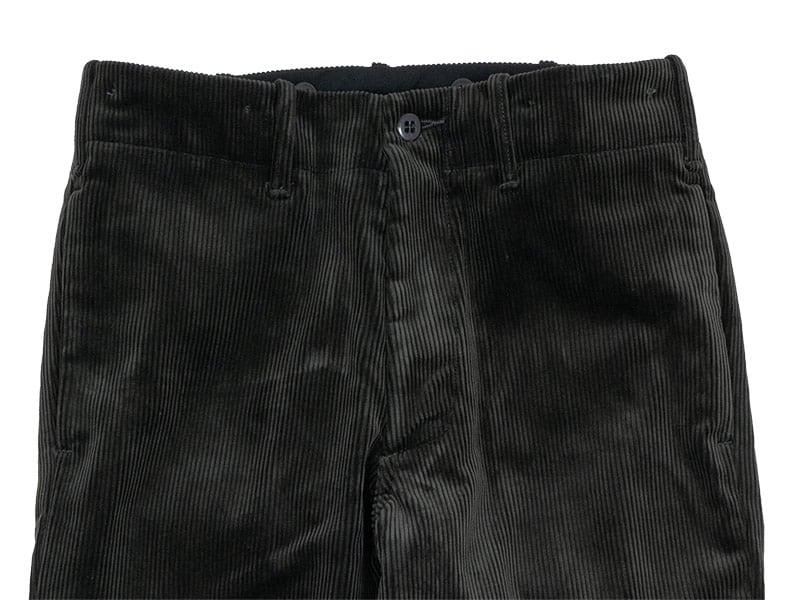 TUKI s/s slim trousers corduroy 04O.D.
