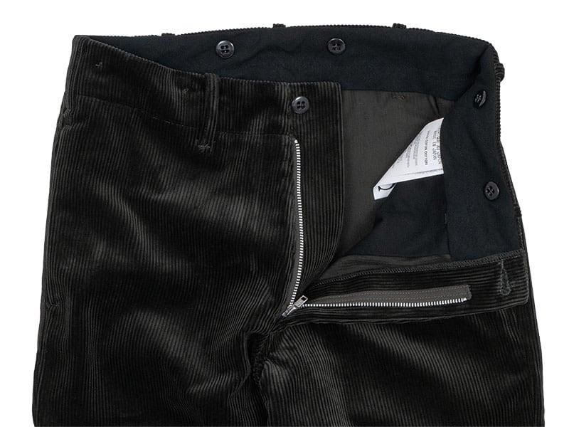 TUKI s/s slim trousers corduroy 04O.D.