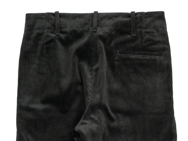 TUKI s/s slim trousers corduroy 04O.D.