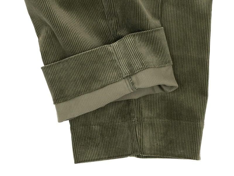 TUKI s/s wide work corduroy 03khaki