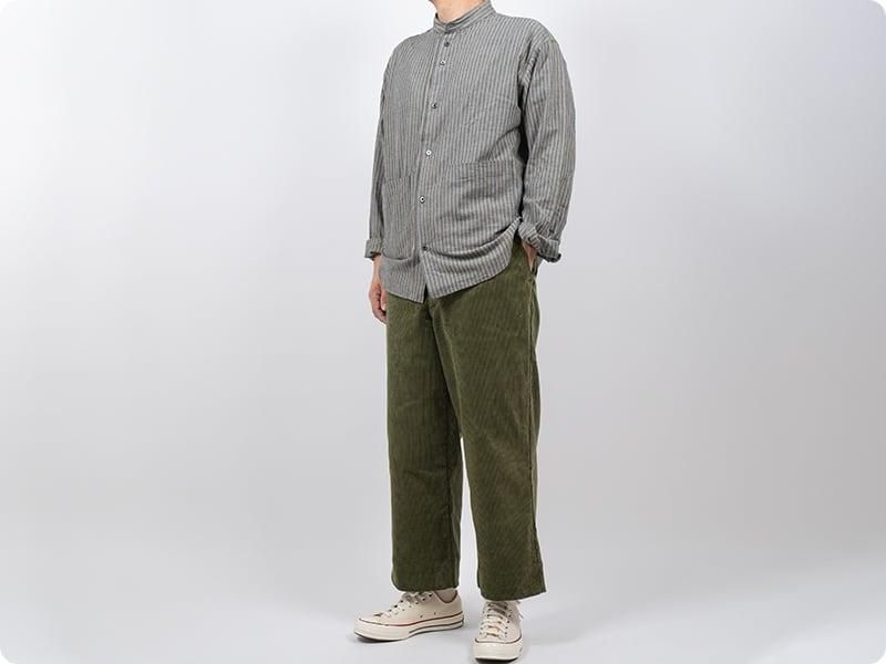 TUKI s/s wide work corduroy 03khaki