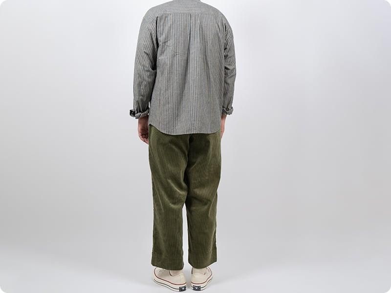 TUKI s/s wide work corduroy 03khaki TUKI通販・取扱い rusk（ラスク）