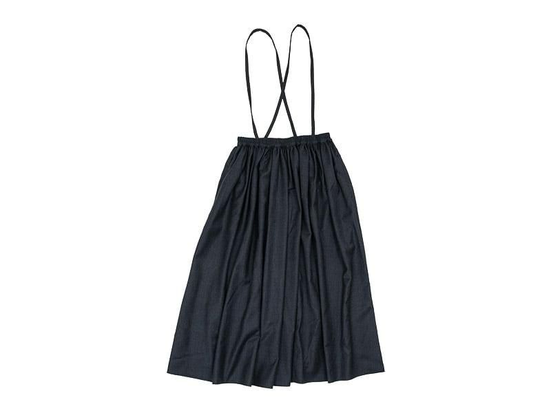 ordinary fits WOOL STRAP SKIRT CHIDORI