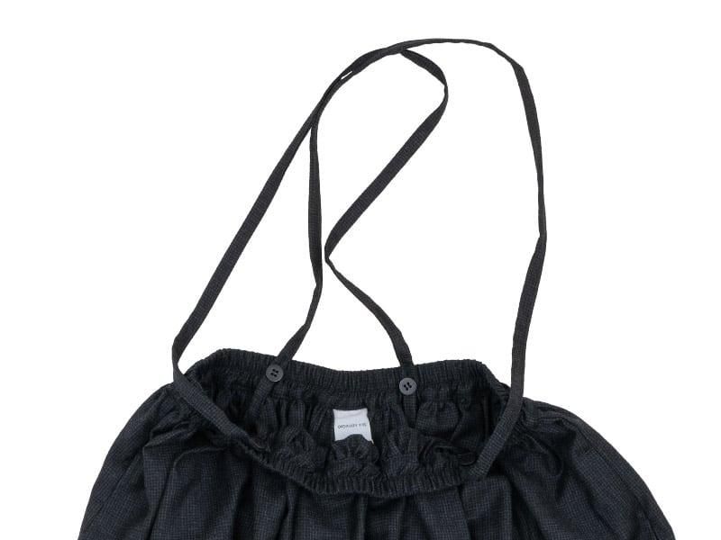ordinary fits WOOL STRAP SKIRT CHIDORI