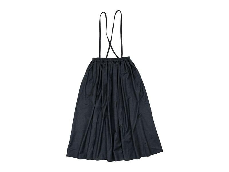 ordinary fits WOOL STRAP SKIRT CHIDORI