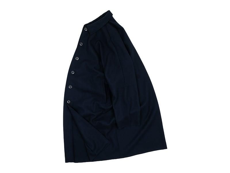 maillot mature melton lots coat NAVY maillot通販・取扱い rusk