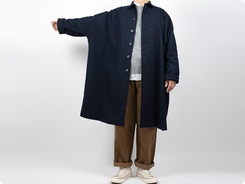 maillot mature melton lots coat NAVY
