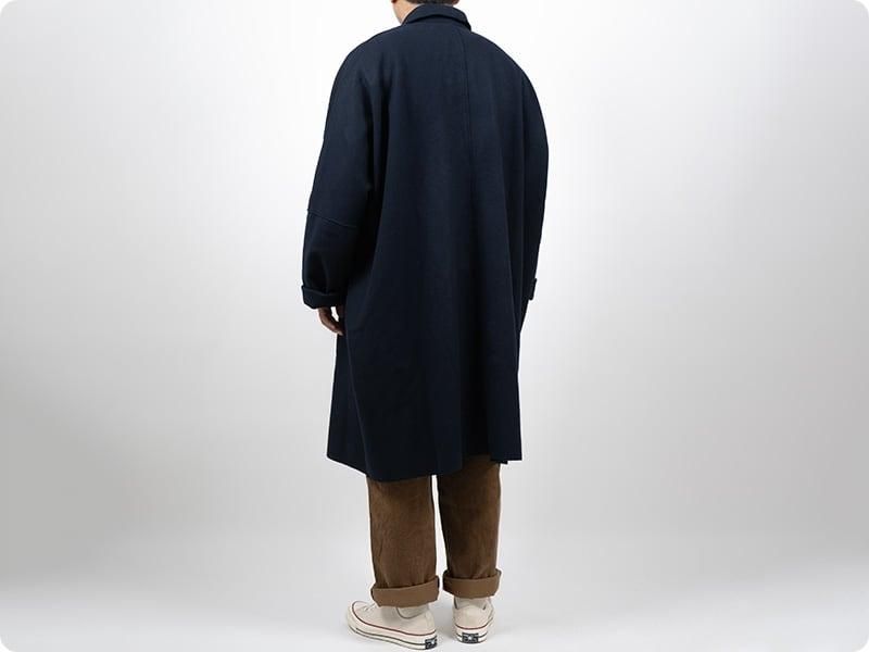 maillot mature melton lots coat NAVY