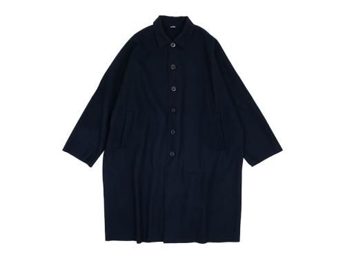 YAECA ステンカラーコート スタンダード NAVY 〔レディース〕 【60553