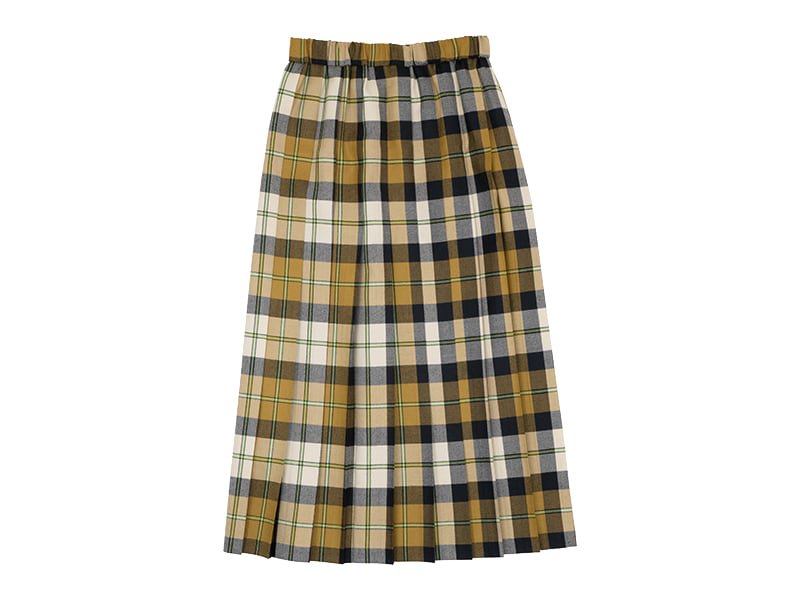 Charpentier de Vaisseau Bennett O'neil of Dublin プリーツスカート（L-85） BEIGE CHECK